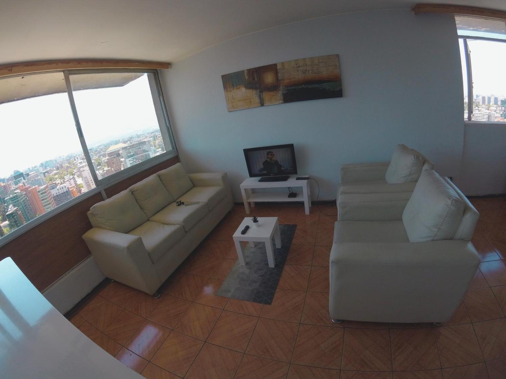 Privada Con Cama Matrimonial En Departamento Compartido - Providencia Hospedagem domiciliar *